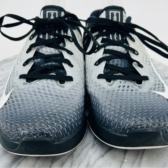 Nike Metcon 6 Oreo Black White Gray Fade CrossFit Training Shoes Balayage Ombré - Picture 5 of 16